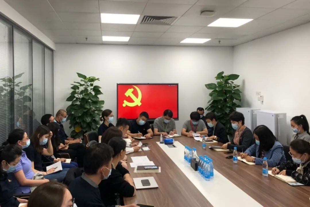 黨課進行時 ——中建信息積極開展“黨課開講啦”學習活動